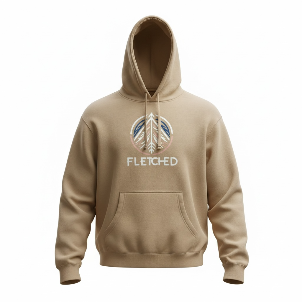 Tan OG logo Hoodie