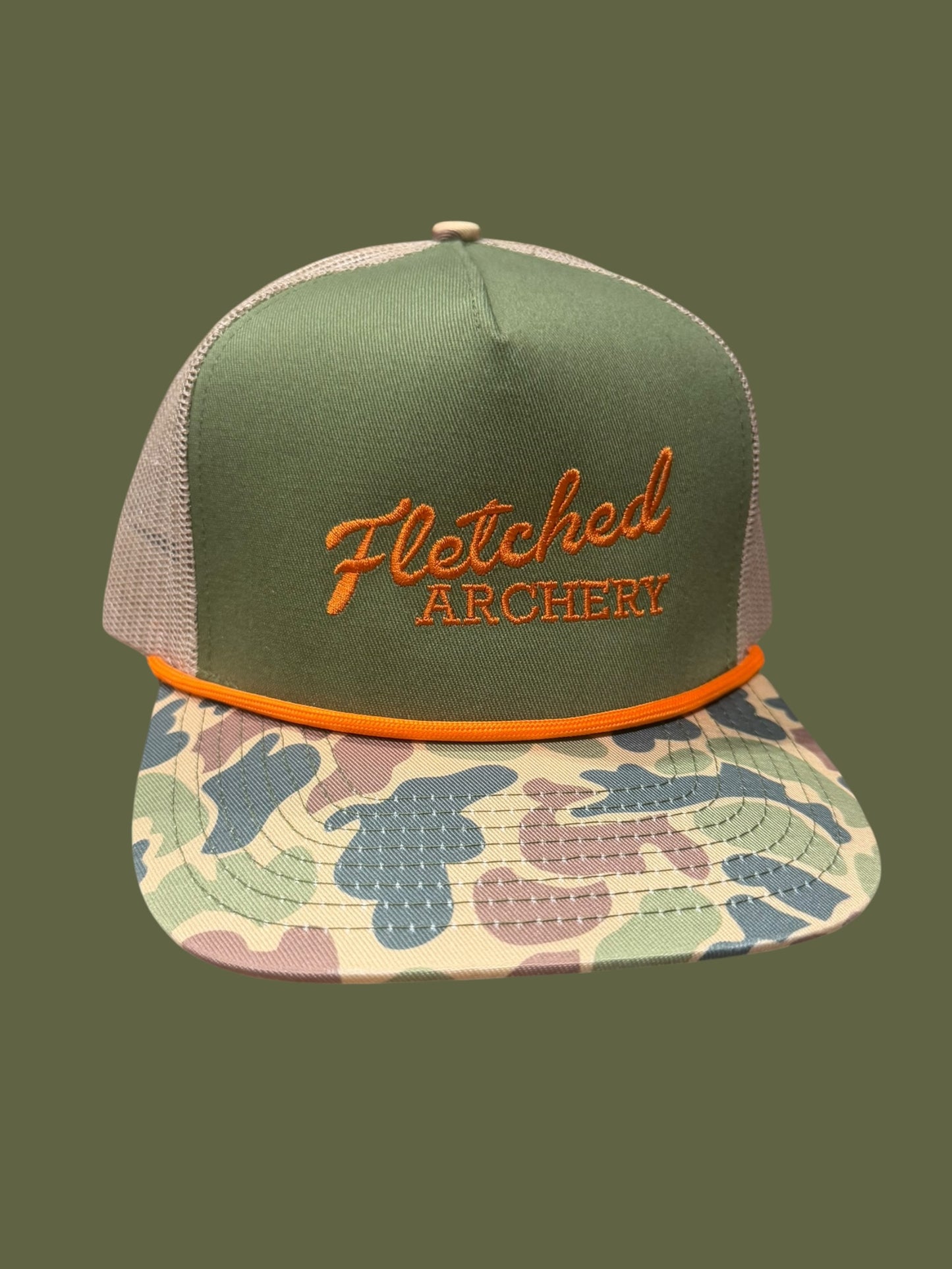 Kids Camo Trucker Hat