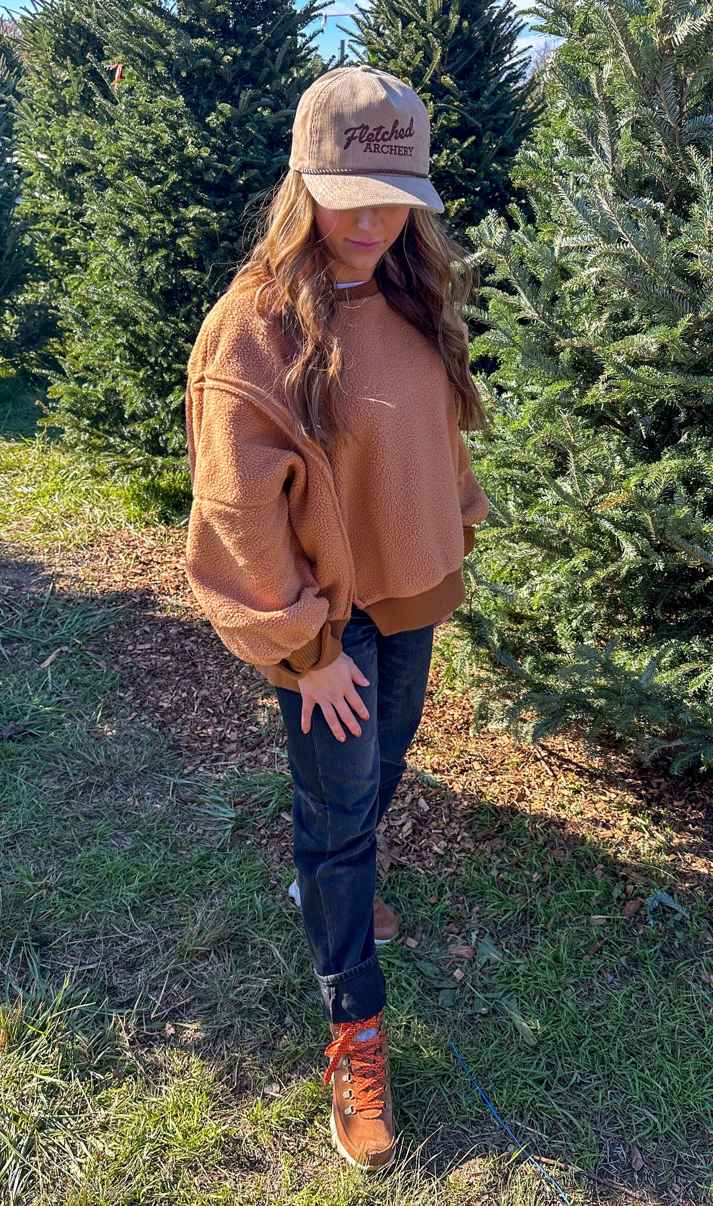 Cambridge Corduroy Script Hat