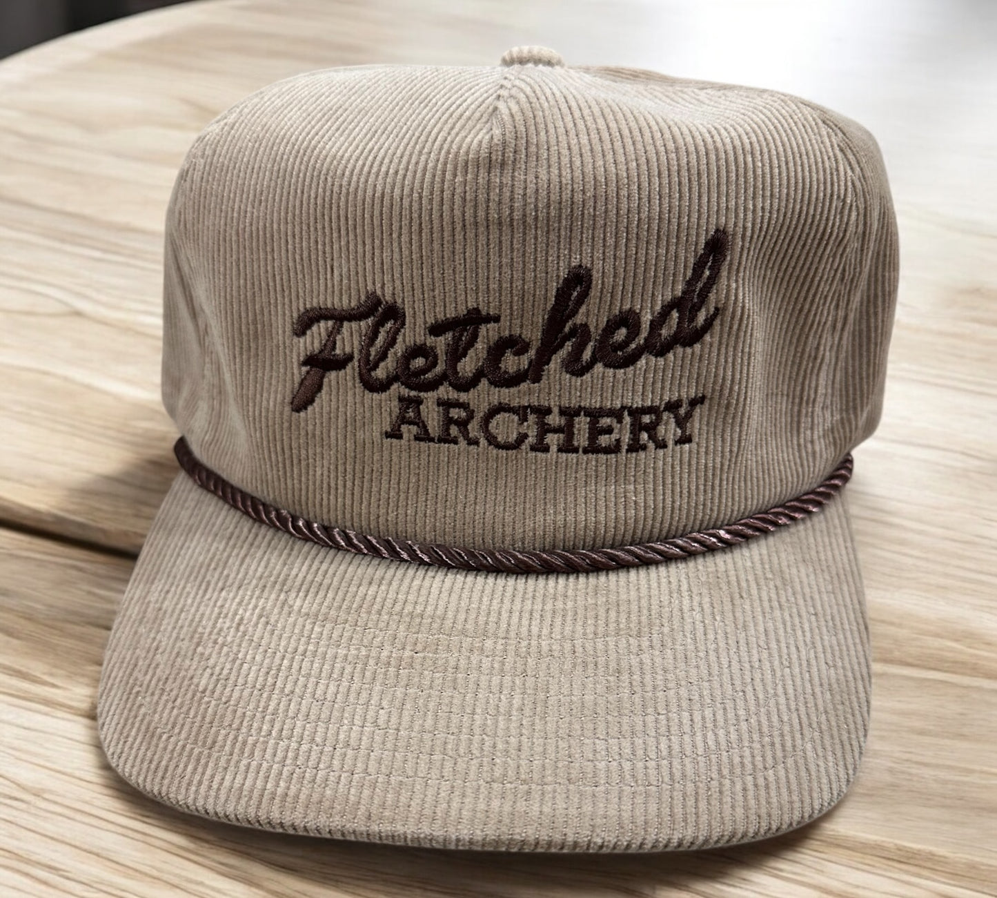 Cambridge Corduroy Script Hat