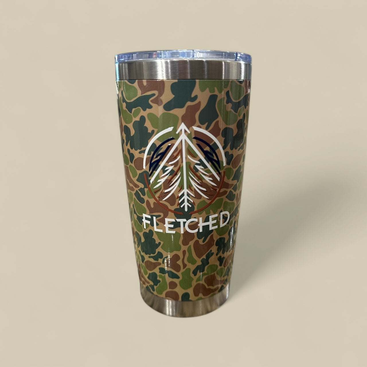 Green Camo Tumbler Cup