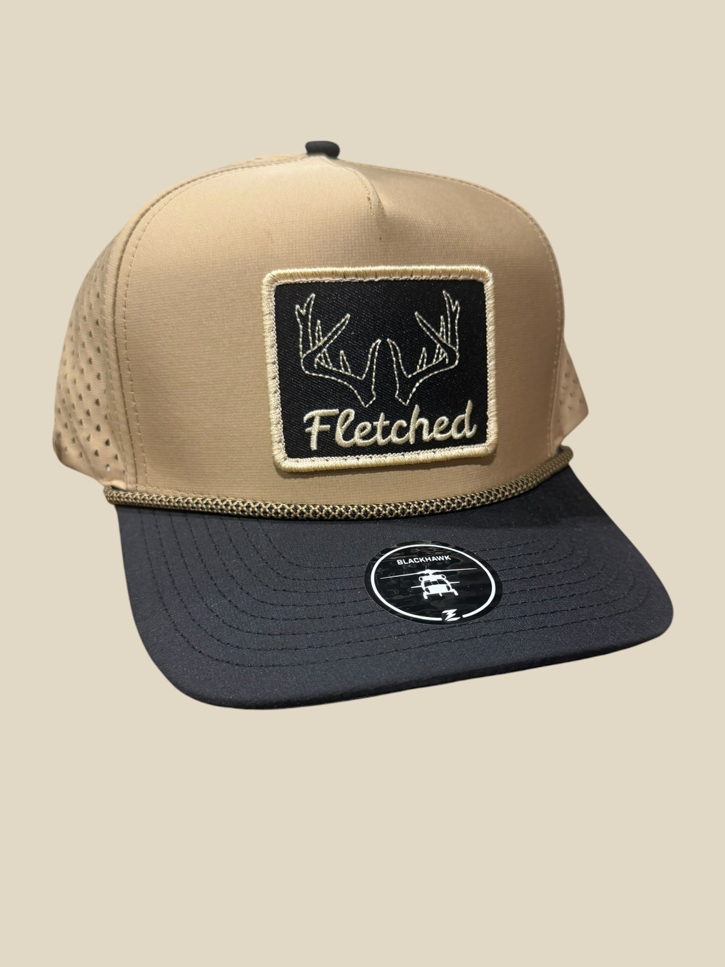 Blackhawk Embroidered Antler Patch