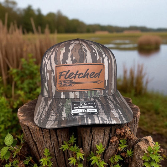 RealTree Original Richardson 112 Hat- Leather Patch