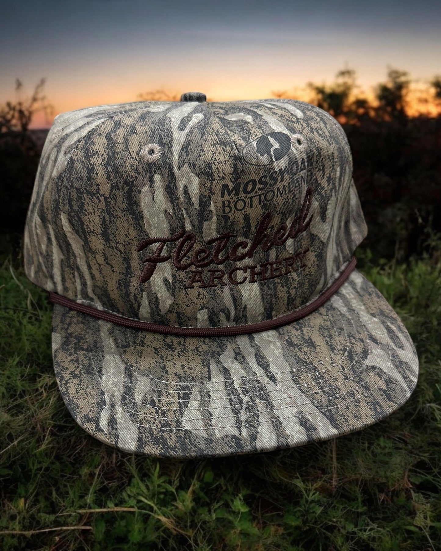 Mossy Oak Rope Hat- Script